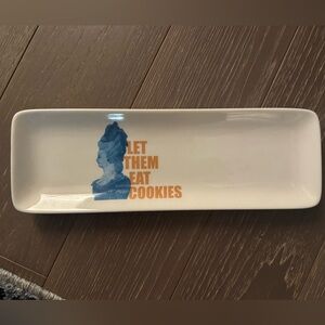 2014 Fishs Eddy NYC “Let Them Eat Cookies” Marie Antoinette Tray Sasha Zaitsev